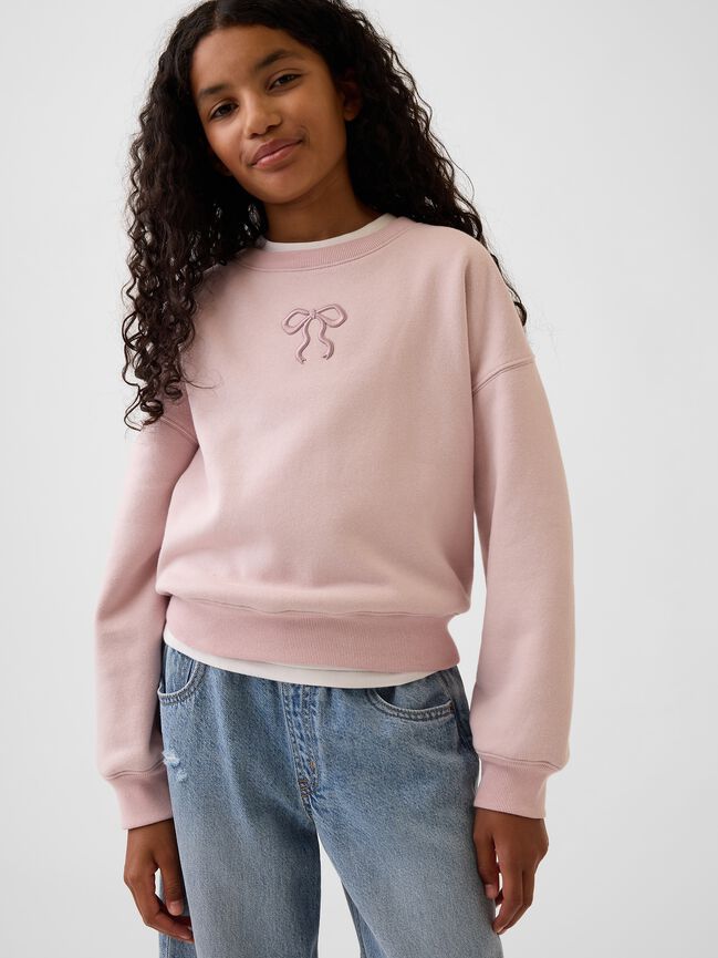 Kids VintageSoft Wedge Sweatshirt gap kids vintagesoft wedge sweatshirt