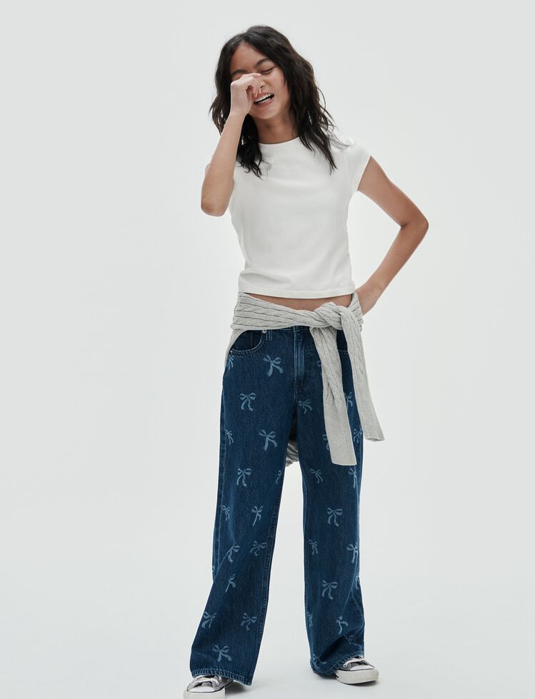 Kids Low Rise Stride Wide-Leg Jeans gap kids low rise stride wide leg jeans