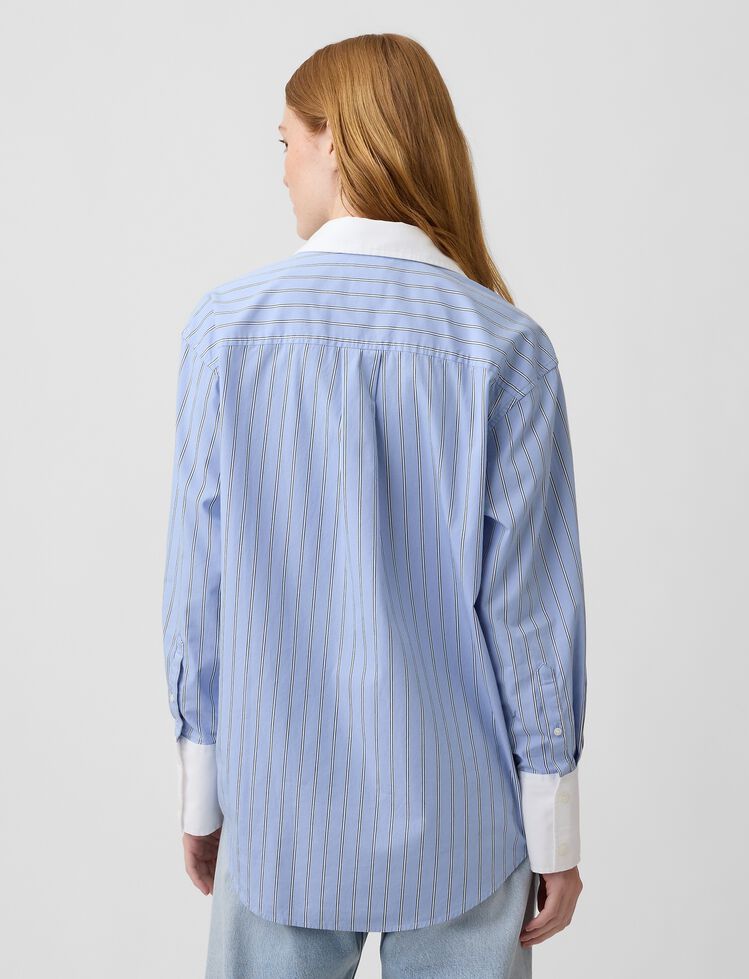 Poplin Big Shirt gap poplin big shirt