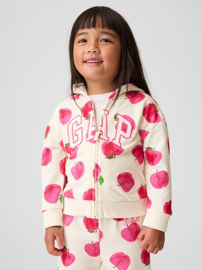 هودي babyGap مريح بسحاب وشعار هودي babygap مريح بسحاب وشعار