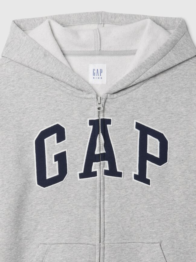 Kids Relaxed Gap Logo Zip Hoodie kids relaxed gap logo zip hoodie