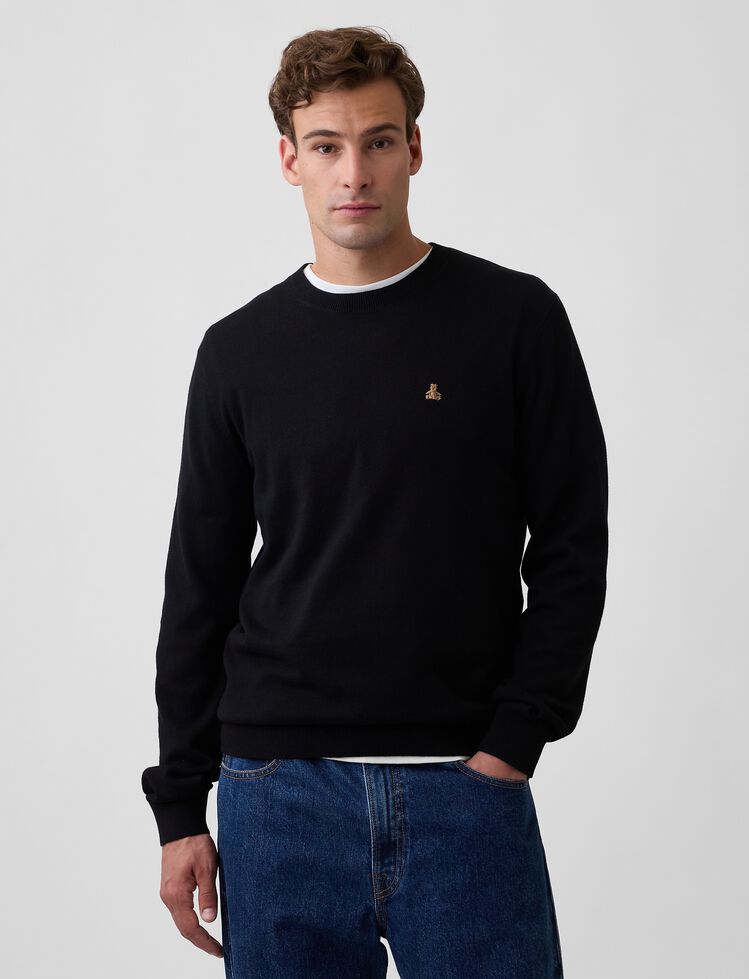 Cotton Crewneck Sweater gap cotton crewneck sweater