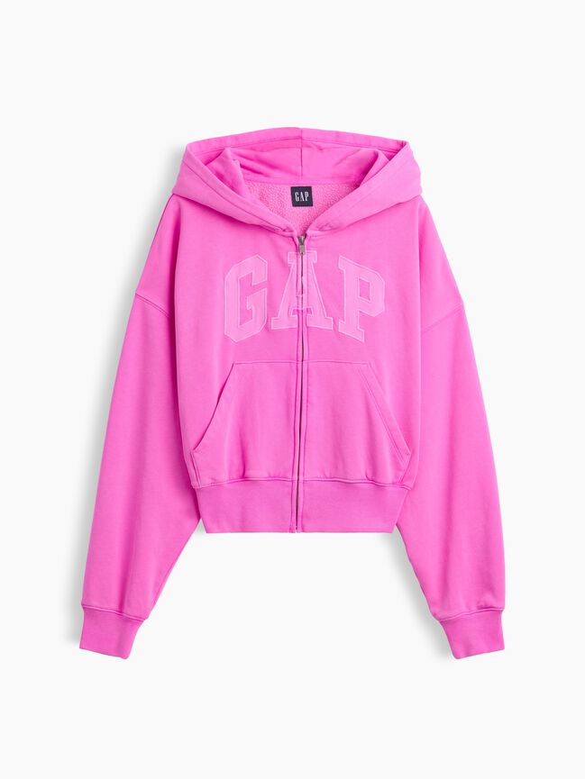 VintageSoft Oversized Gap Logo Zip Hoodie vintagesoft oversized gap logo zip hoodie