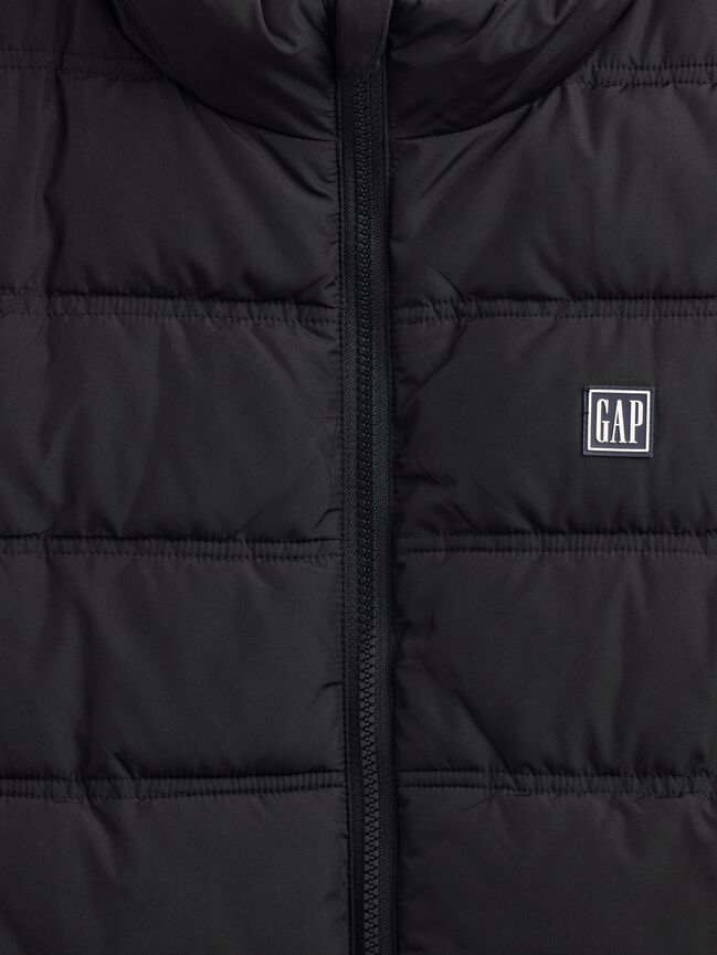 Relaxed Puffer Vest gap relaxed puffer vest