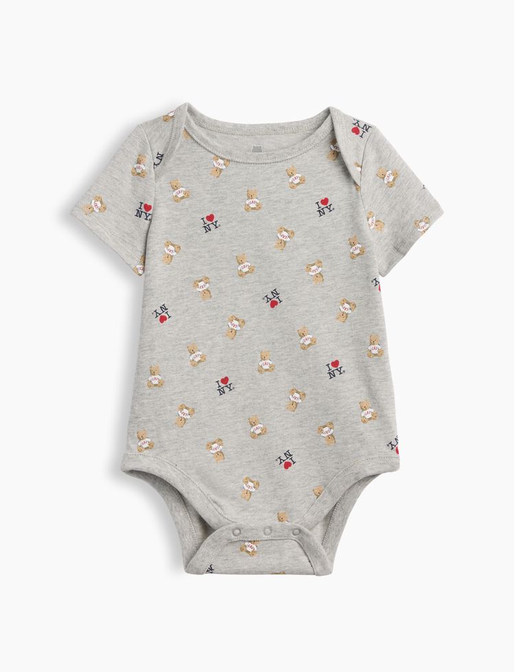Baby Organic Cotton I Heart NY Bodysuit gap baby organic cotton i heart ny bodysuit