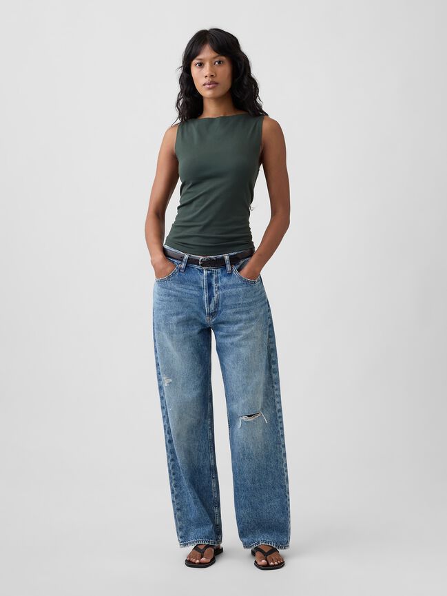 Boatneck Tank Top gap boatneck tank top