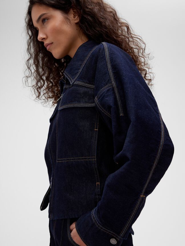 GapStudio Double-Pocket Denim Jacket gapstudio double pocket denim jacket