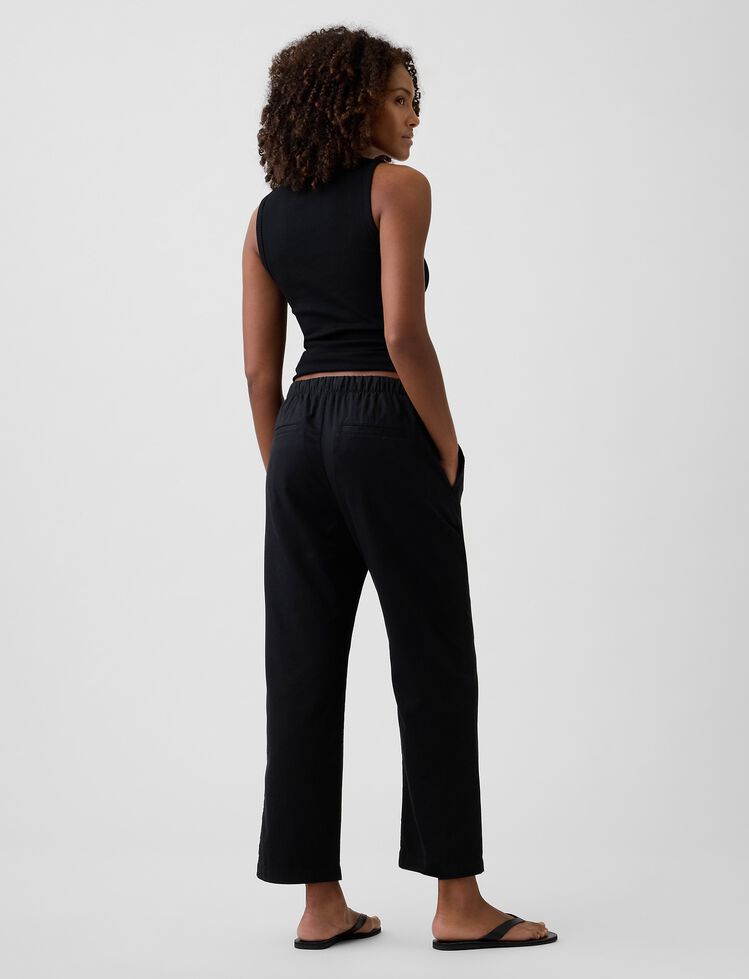 Mid Rise Easy Twill Pants gap mid rise easy twill pants