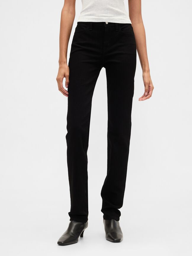 Mid Rise Classic Straight Jeans gap mid rise classic straight jeans
