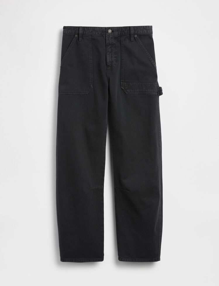 Mid Rise Barrel Utility Ankle Pants gap mid rise barrel utility ankle pants