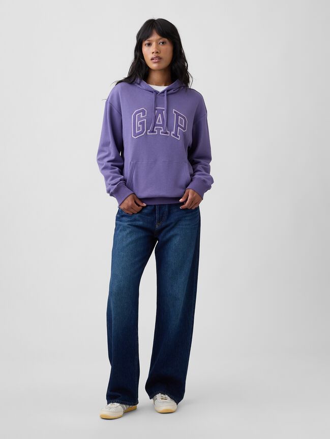 Relaxed Gap Logo Hoodie relaxed gap logo hoodie