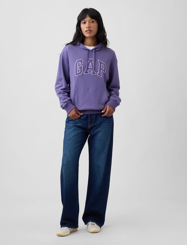 Relaxed Gap Logo Hoodie relaxed gap logo hoodie