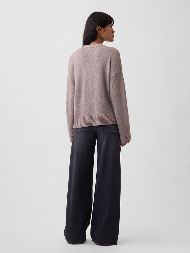 Mid Rise Wide-Leg Sweatpant Jeans gap mid rise wide leg sweatpant jeans