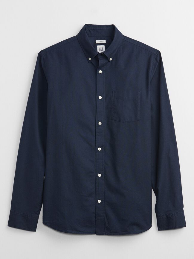 Oxford Shirt in Standard Fit gap oxford shirt in standard fit