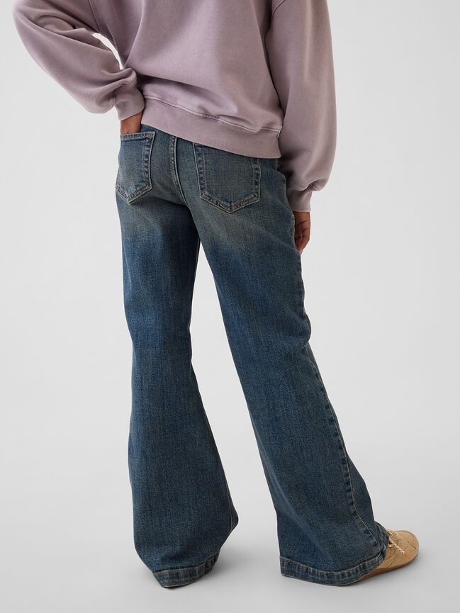 Kids Low Rise Relaxed Flare Jeans gap kids low rise relaxed flare jeans