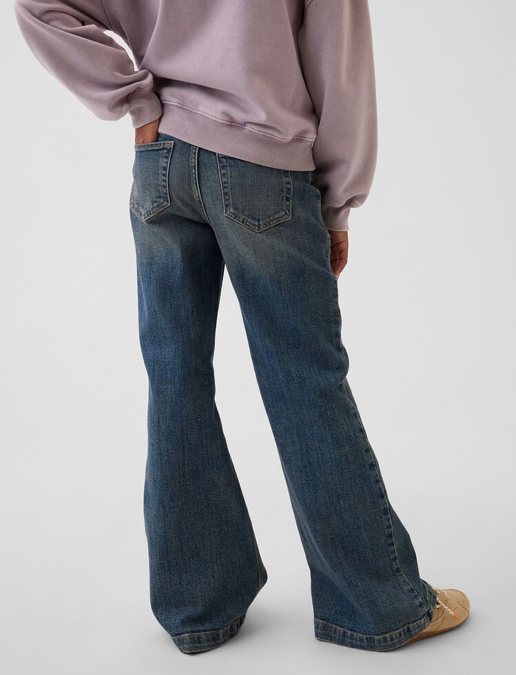 Kids Low Rise Relaxed Flare Jeans gap kids low rise relaxed flare jeans
