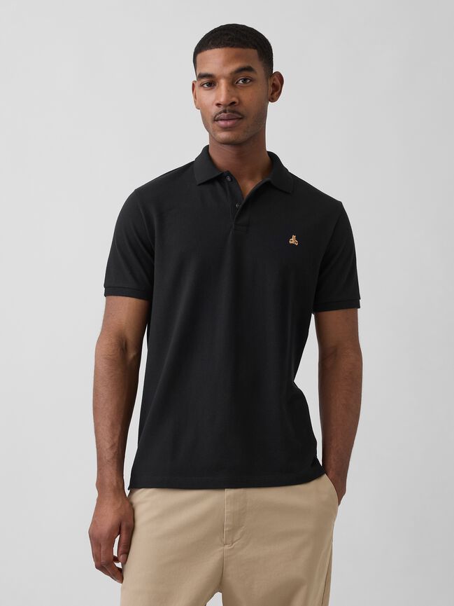 Brannan Bear Stretch Pique Polo Shirt gap brannan bear stretch pique polo shirt