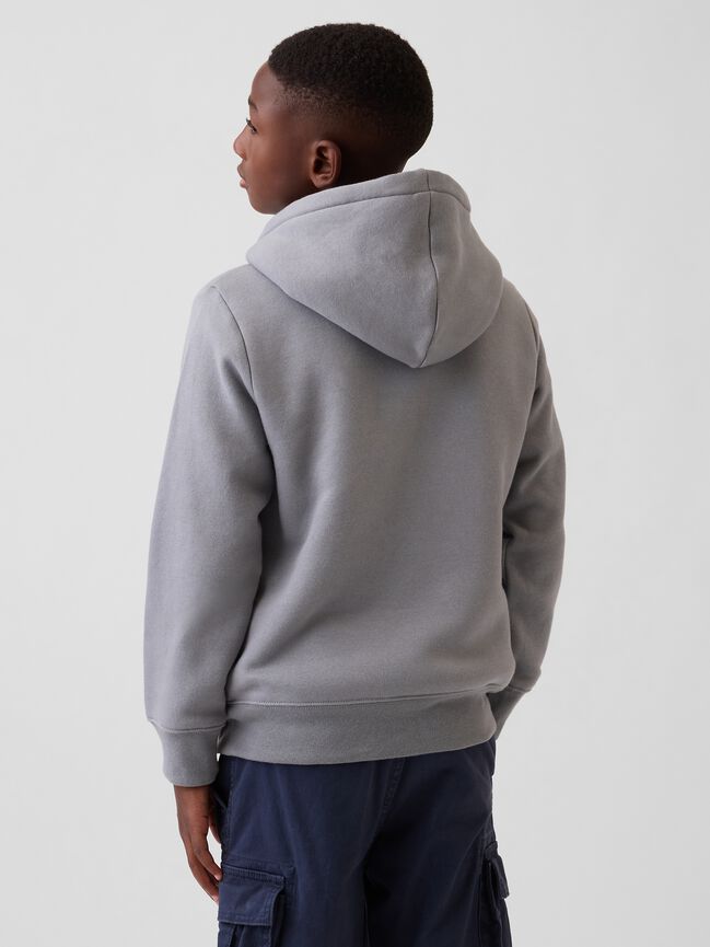 Kids Sherpa-Lined Zip Hoodie gap kids sherpa lined zip hoodie