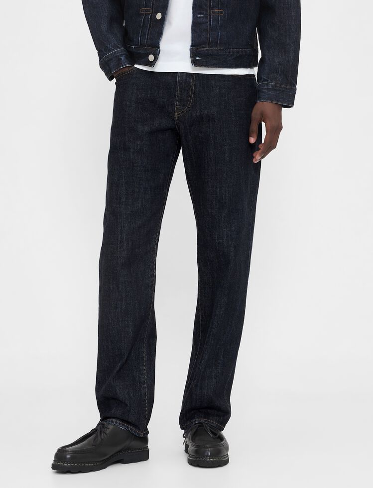 Heavyweight Relaxed Straight Jeans gap heavyweight relaxed straight jeans