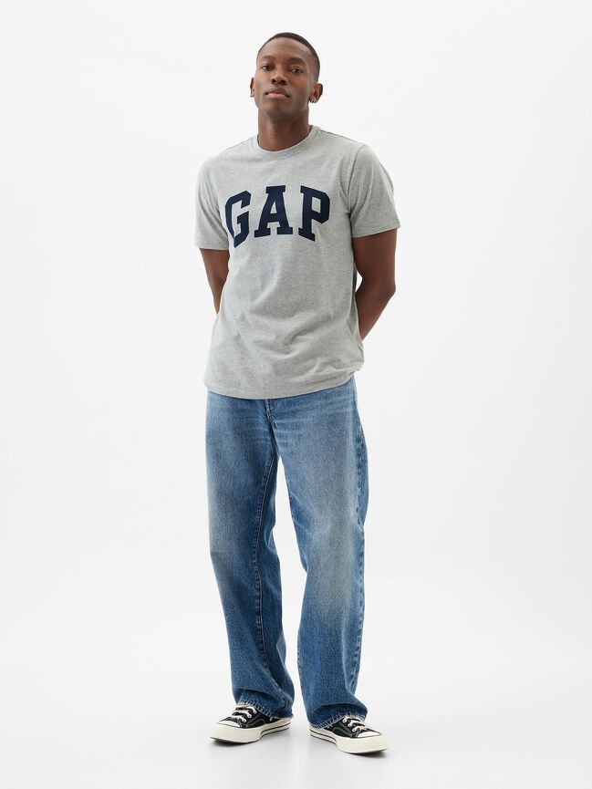 تي شيرت ناعم للاستخدام اليومي بشعار Gap تي شيرت ناعم للاستخدام اليومي بشعار gap