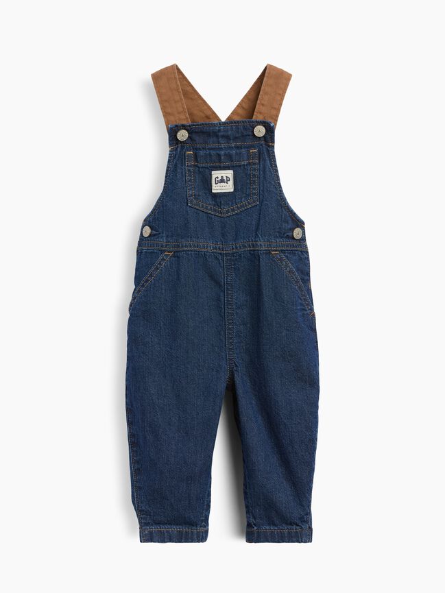 Baby Denim Workwear Overalls gap baby denim workwear overalls