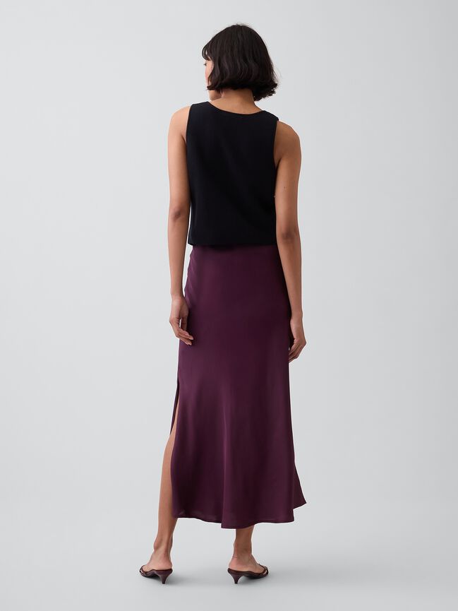 Maxi Slip Skirt gap maxi slip skirt