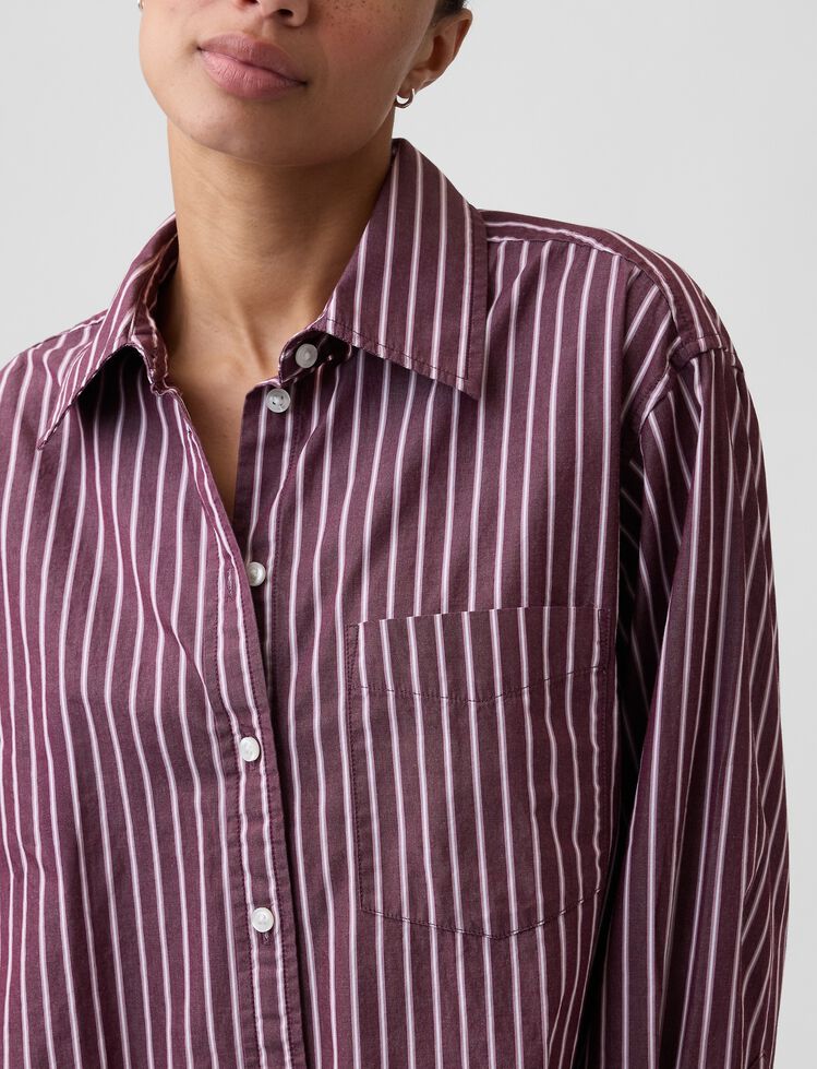 Poplin Big Shirt gap poplin big shirt