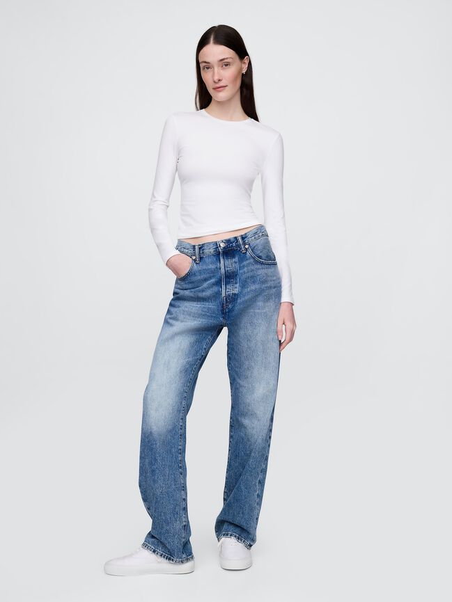 CloseKnit Jersey T-Shirt gap closeknit jersey t shirt