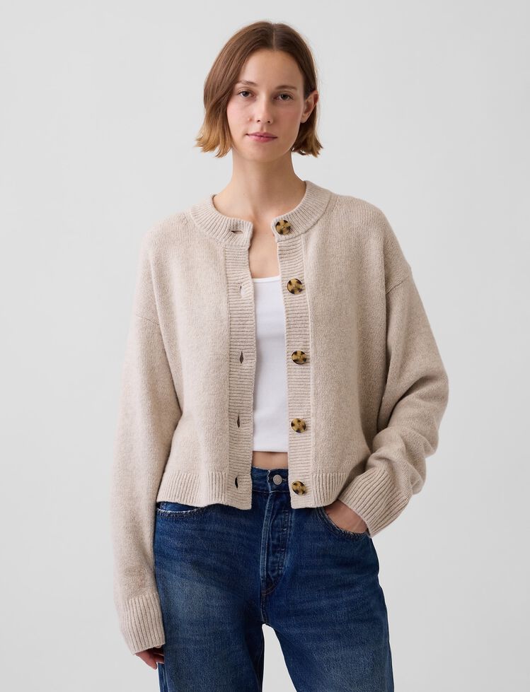 CashSoft Oversized Chunky Cardigan gap cashsoft oversized chunky cardigan