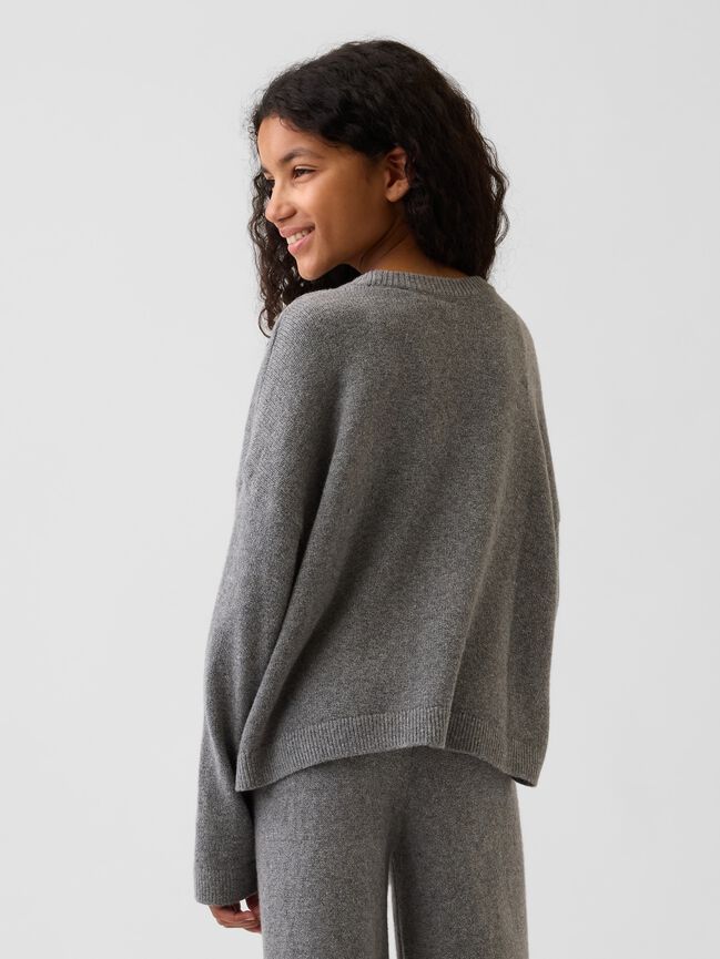 Kids CashSoft Oversized Sweater gap kids cashsoft oversized sweater