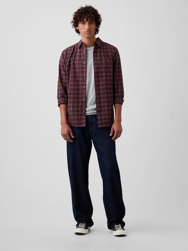 Oxford Shirt in Standard Fit gap oxford shirt in standard fit