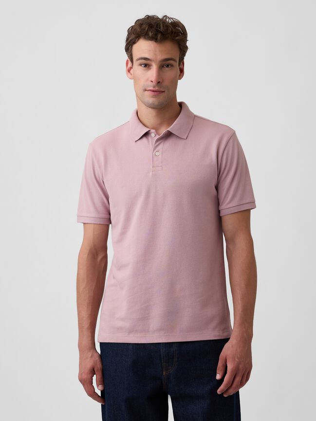 Stretch Pique Polo Shirt gap stretch pique polo shirt