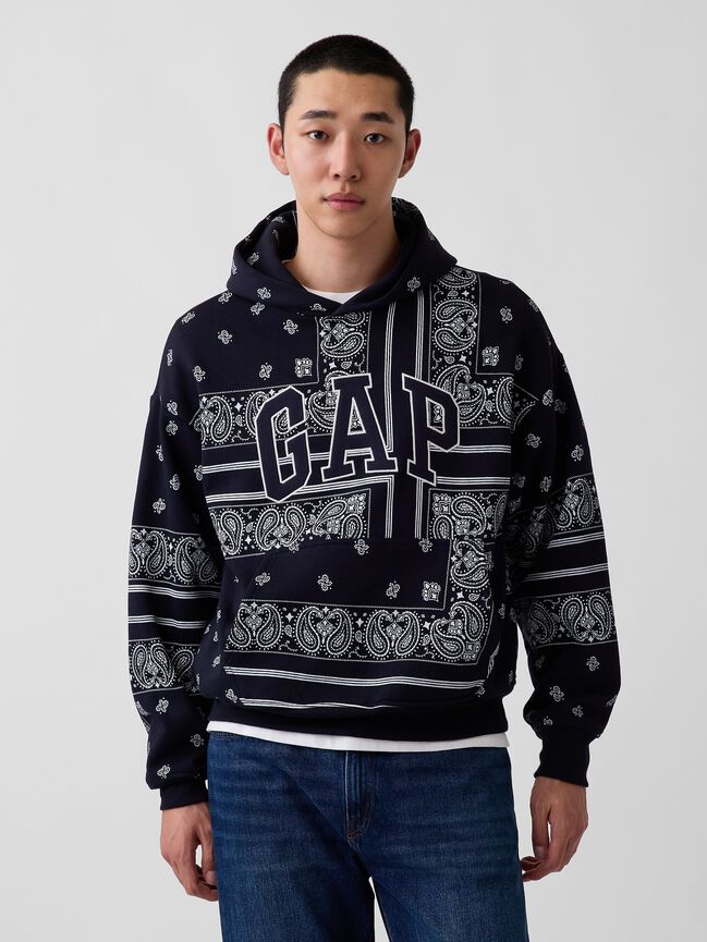 Adult VintageSoft Bandana Oversized Logo Hoodie gap adult vintagesoft bandana oversized logo hoodie