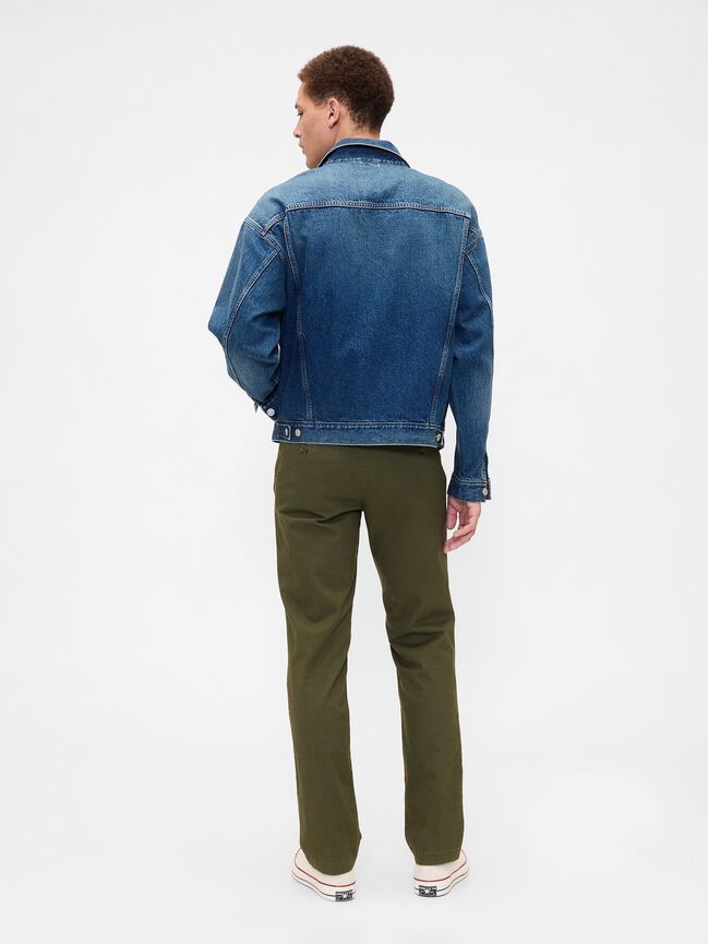 Essential Khakis in Straight Fit with GapFlex essential khakis in straight fit with gapflex