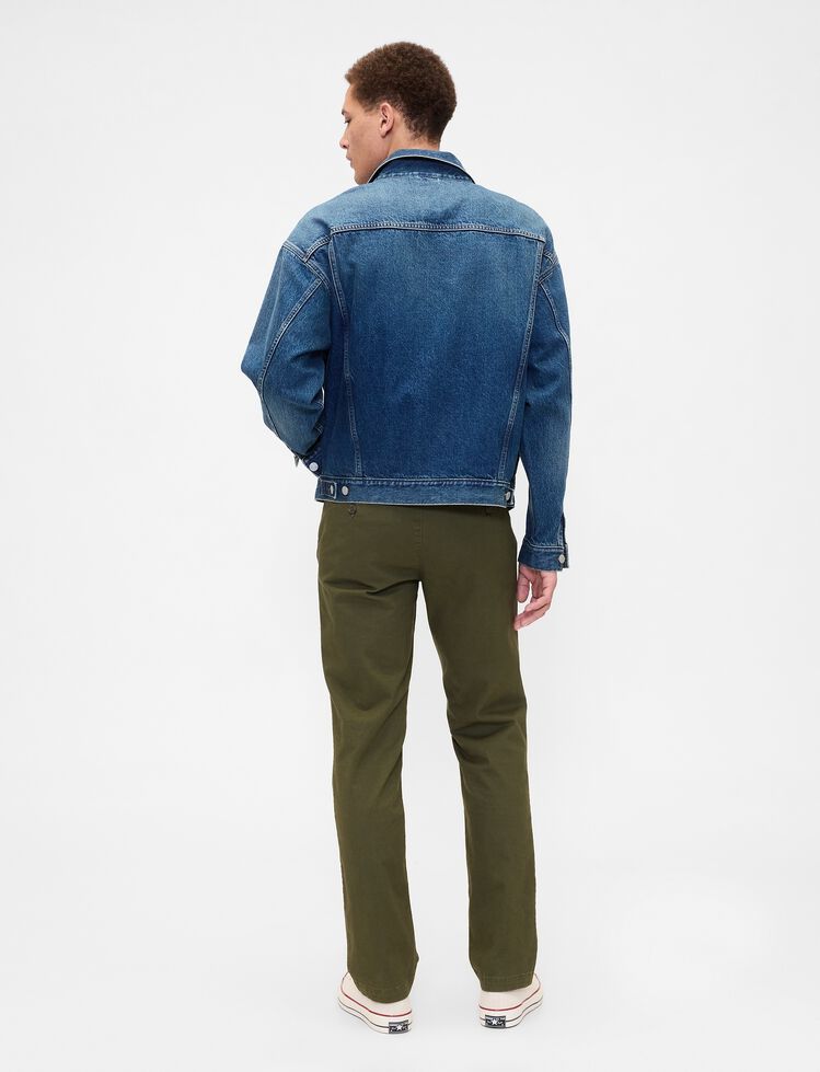 Essential Khakis in Straight Fit with GapFlex essential khakis in straight fit with gapflex