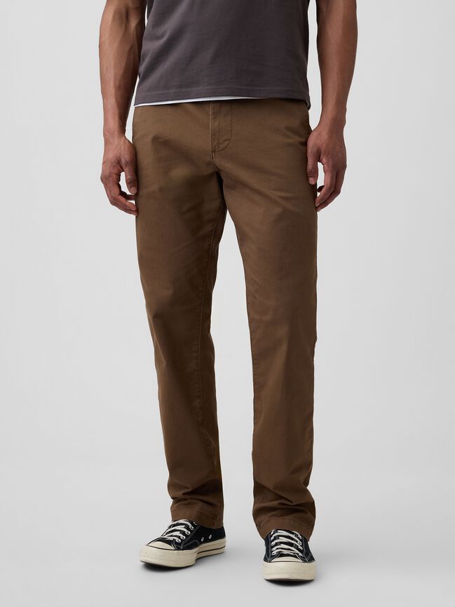 Essential Khakis in Straight Fit with GapFlex essential khakis in straight fit with gapflex
