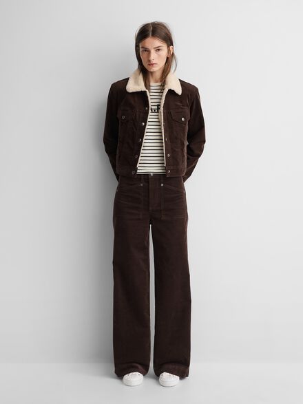 gap a p c icon corduroy crop jacket gap a p c icon corduroy crop jacket