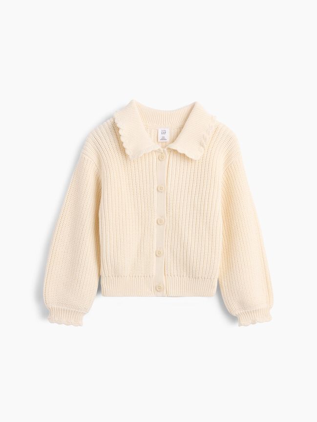 Baby & Toddler Collared Cardigan Sweater gap baby toddler collared cardigan sweater