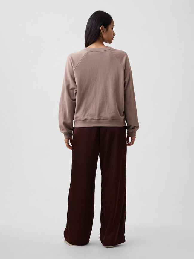 Easy Wide-Leg Satin Pants gap easy wide leg satin pants