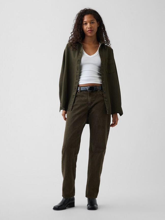 Mid Rise Straight Taper Jeans gap mid rise straight taper jeans