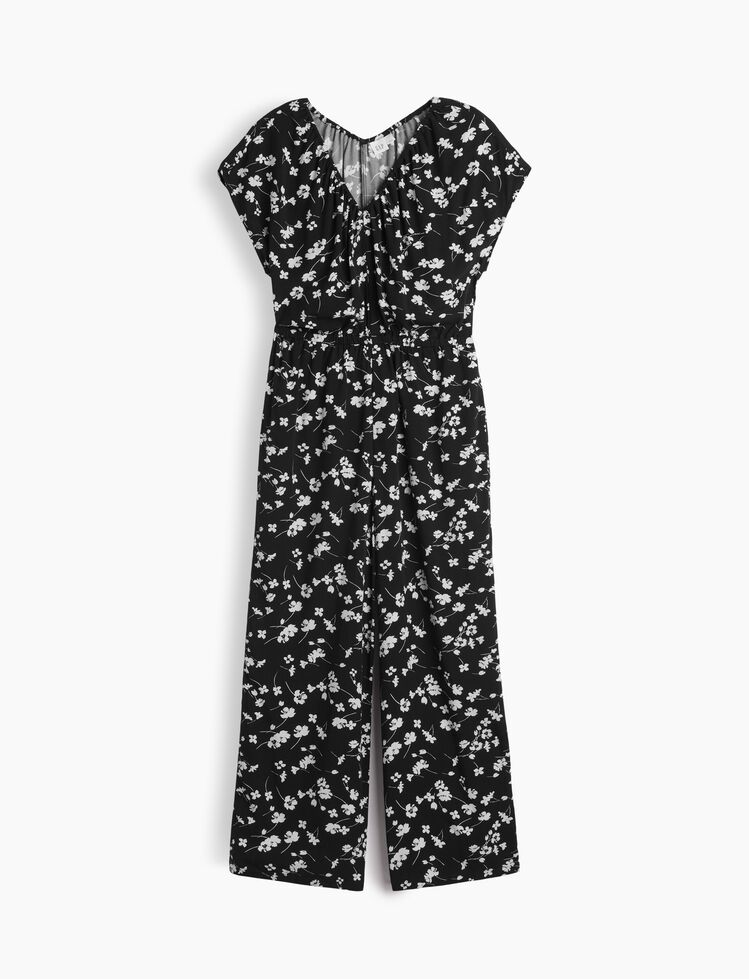 Flutter Sleeve Wide-Leg Jumpsuit gap flutter sleeve wide leg jumpsuit