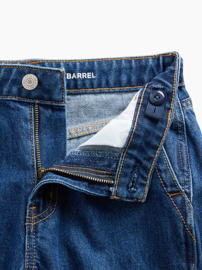 Kids High Rise Barrel Cargo Jeans gap kids high rise barrel cargo jeans