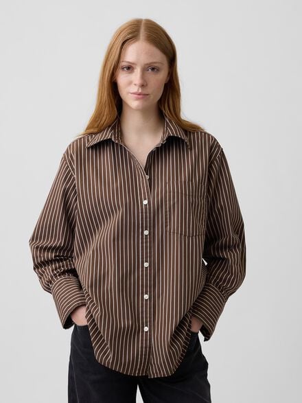 gap poplin big shirt gap poplin big shirt