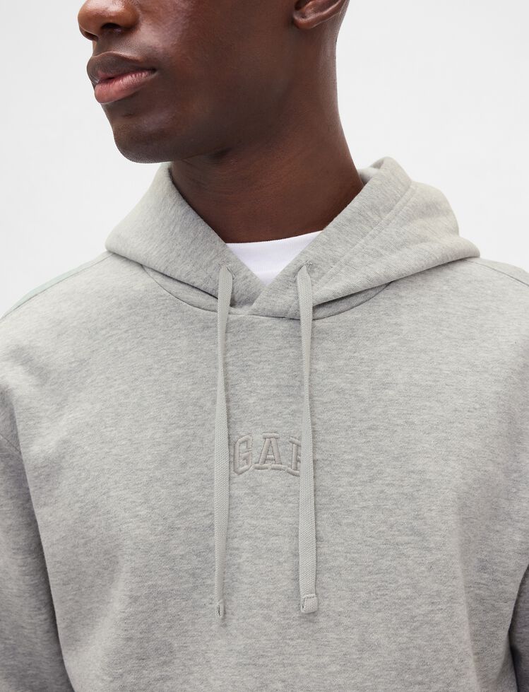 Relaxed Gap Mini-Logo Hoodie relaxed gap mini logo hoodie
