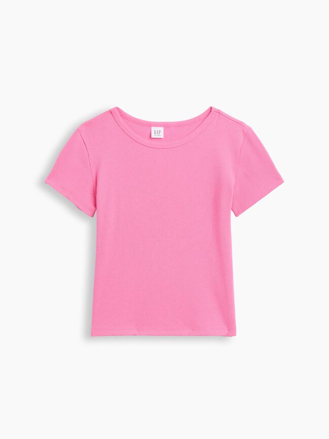 Kids Ribbed T-Shirt gap kids ribbed t shirt