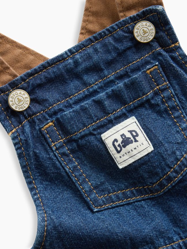 Baby Denim Workwear Overalls gap baby denim workwear overalls
