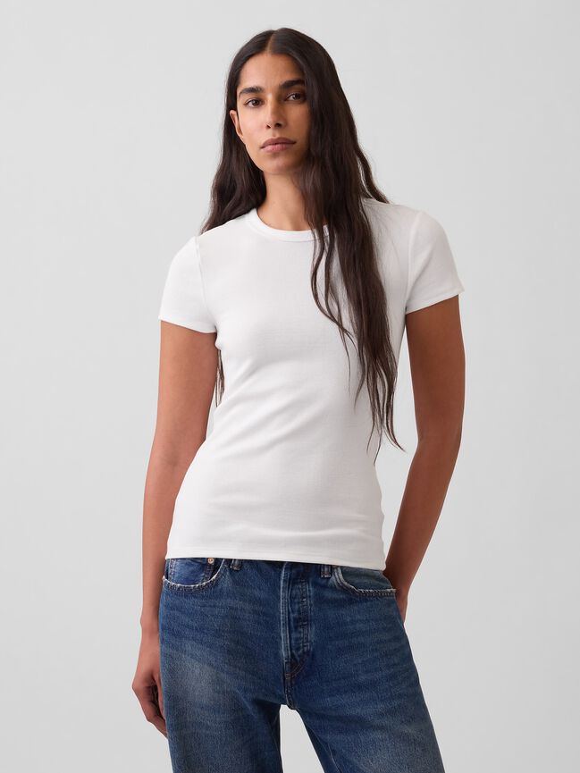 Modern Crewneck T-Shirt gap modern crewneck t shirt