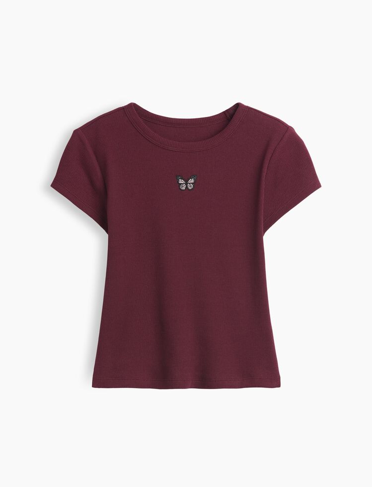 Kids Rib T-Shirt gap kids rib t shirt