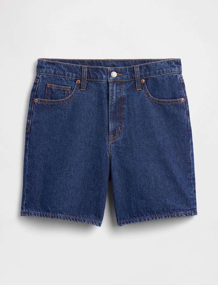 5" Mid Rise Denim Shorts gap 5 mid rise denim shorts
