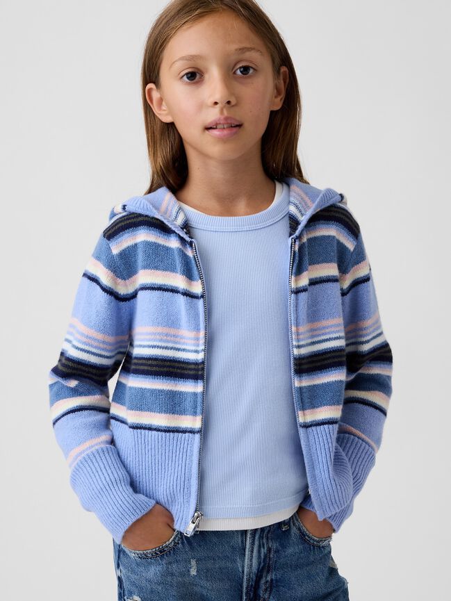 Kids CashSoft Zip Sweater Hoodie gap kids cashsoft zip sweater hoodie